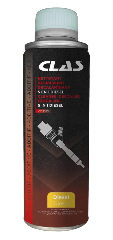 Nettoyant Moteur (Traitement moteur) CLAS Traitement decrassant décalaminant 5 en 1 diesel 300ml - ref. CO 1073